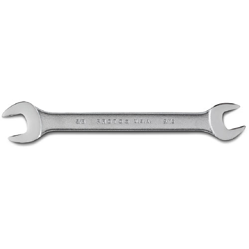 Proto Satin Open-End Wrench - 9/16″ × 5/8″ - Apex Tool & Supply