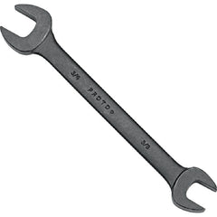 Proto Black Oxide Open-End Wrench - 5/8″ × 3/4″ - Apex Tool & Supply