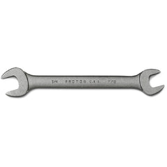 Proto Black Oxide Open-End Wrench - 11/16″ × 3/4″ - Apex Tool & Supply