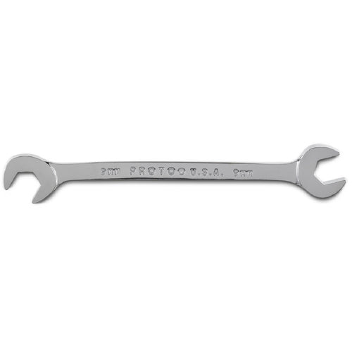 Proto Full Polish Metric Angle Open End Wrench 9 mm - Apex Tool & Supply