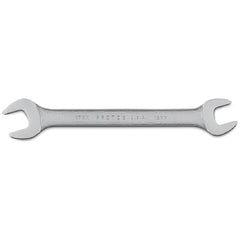 Proto Satin Open-End Wrench - 16 mm × 17 mm - Apex Tool & Supply