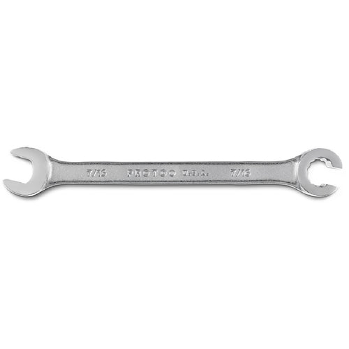 ‎Proto Satin Combination Flare Nut Wrench 7/16″ - 12 Point - Apex Tool & Supply