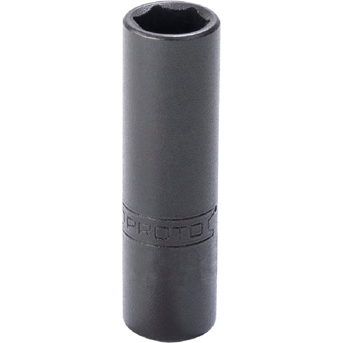 ‎Proto 1/4″ Drive Black Oxide Deep Socket 9/16″ - 6 Point - Apex Tool & Supply