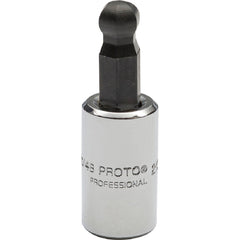 ‎Proto 1/4″ Drive Ball End Hex Bit Socket - 7/32″ - Apex Tool & Supply