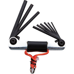 Proto Tether-Ready 9 Piece Folding Hex Key Set - Apex Tool & Supply