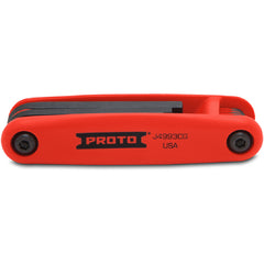 Proto 9 Piece Folding Hex Key Set - Apex Tool & Supply