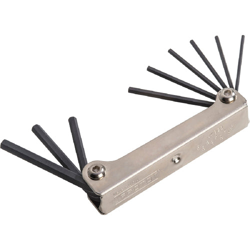‎Proto 9 Piece Folding Hex Key Set: 5/64-1/4″ - Apex Tool & Supply