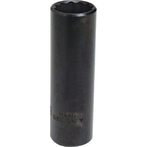 ‎Proto 3/8″ Drive Deep Black Oxide Socket 1″ - 12 Point - Apex Tool & Supply