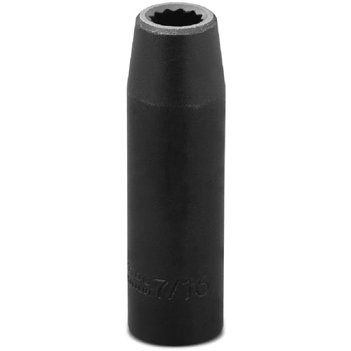 ‎Proto 1/2″ Drive Deep Impact Socket 7/16″ - 12 Point - Apex Tool & Supply