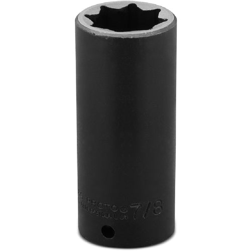‎Proto 1/2″ Drive Deep Impact Socket 7/8″ - 8 Point - Apex Tool & Supply