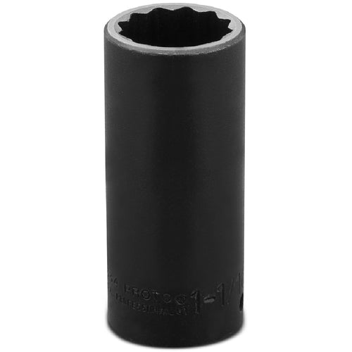 ‎Proto 1/2″ Drive Deep Impact Socket 1-1/16″ - 12 Point - Apex Tool & Supply