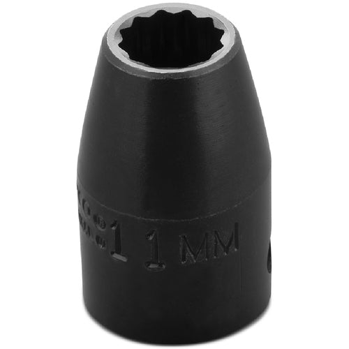‎Proto 1/2″ Drive Thin Wall Impact Socket 11 mm - 12 Point - Apex Tool & Supply