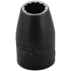 ‎Proto 1/2″ Drive Thin Wall Impact Socket 11 mm - 12 Point - Apex Tool & Supply