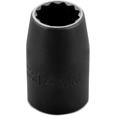 ‎Proto 1/2″ Drive Thin Wall Impact Socket 14 mm - 12 Point - Apex Tool & Supply