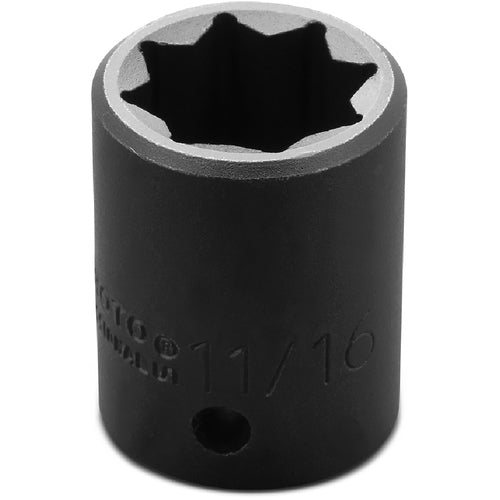 ‎Proto 1/2″ Drive Impact Socket 11/16″ - 8 Point - Apex Tool & Supply