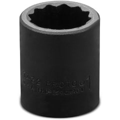 ‎Proto 1/2″ Drive Impact Socket 1″ - 12 Point - Apex Tool & Supply