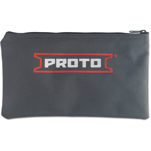 Proto All Purpose Polyester Zipper Tool Bag - 7″ × 12″ - Apex Tool & Supply