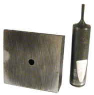 Punch & Die Set for Bench Punch - 3/8" Square - Apex Tool & Supply