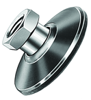 M12 TAPPED LEVELING PAD SWIVELS 6 D - Apex Tool & Supply