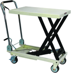 SLT-330F, Scissor Lift Table With Folding Handle - Apex Tool & Supply