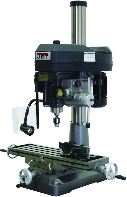 JMD-18PFN Mill/Drill With Power Downfeed 115/230V 1PH - Apex Tool & Supply