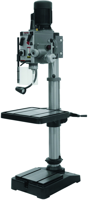 Geared Head Floor Model Drill Press With Power Feed - Model Number 354026--20'' Swing; 2HP; 3PH; 230V Motor - Apex Tool & Supply