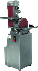 J-4200A-2, 6 x 48 Industrial Combination Belt and Disc Finishing Machine 230V 1Ph - Apex Tool & Supply