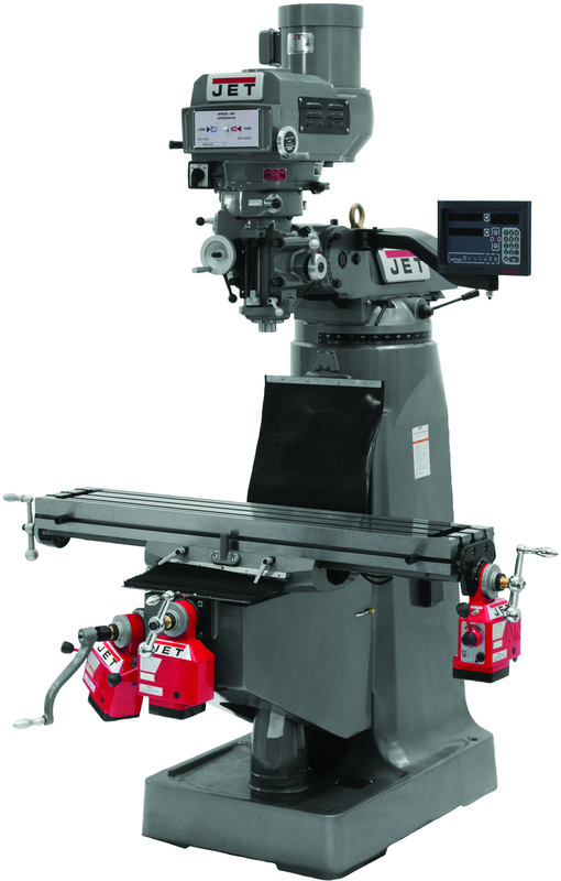 JTM-1 Mill With X and Y-Axis Powerfeeds - Apex Tool & Supply