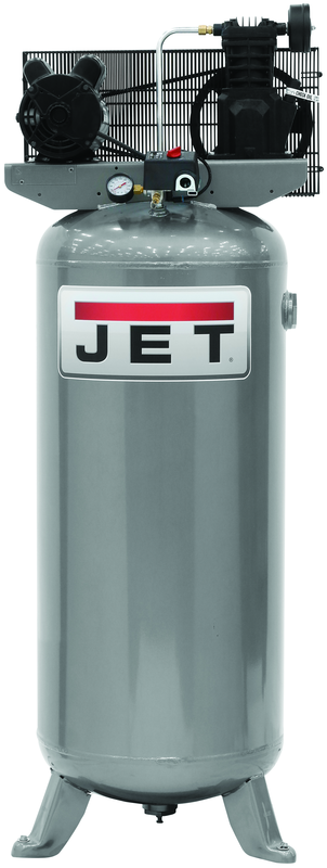 JCP-601 - 60 Gal.- Single Stage - Vertical Air Compressor - 3.2HP, 230V, 1PH - Apex Tool & Supply