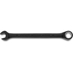 Proto Black Chrome Combination Non-Reversible Ratcheting Wrench 10 mm - Spline - Apex Tool & Supply