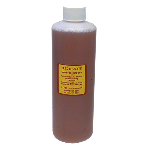 Electrolyte Solution - 16 oz - General Purpose - Apex Tool & Supply