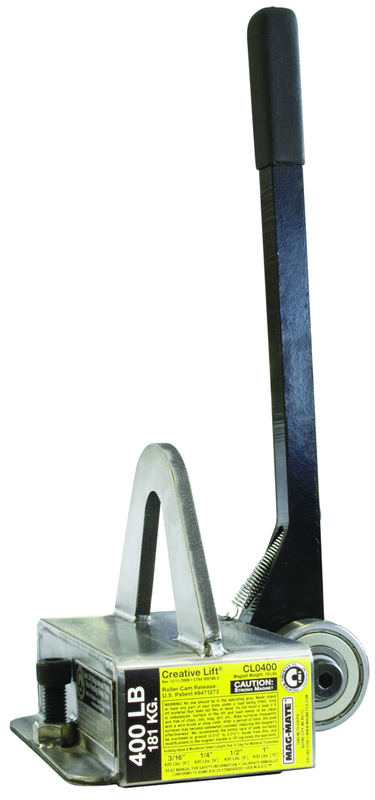 Mag Lifting Device- Flat Steel Only- 400lbs. Hold Cap - Apex Tool & Supply