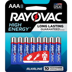 AAA High Energy Alkaline Batt-8Pk - Apex Tool & Supply