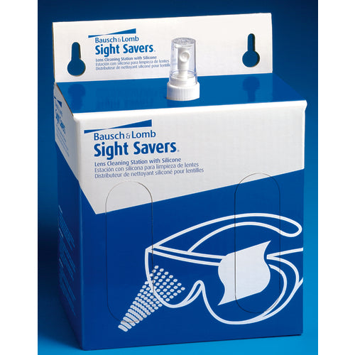 Lens Cleaning Station - 16 oz Spray/1520 Tissues - Apex Tool & Supply