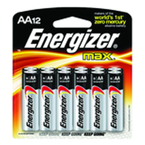 AA Max Alkaline Battery 12 Pack - Apex Tool & Supply