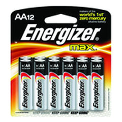 AA Max Alkaline Battery 12 Pack - Apex Tool & Supply