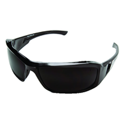 Smoke Lens - Flexible Nylon Black Frame -Brazeau Style - Apex Tool & Supply