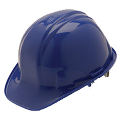 4 Point Ratchet Hard Hat, Blue - Apex Tool & Supply