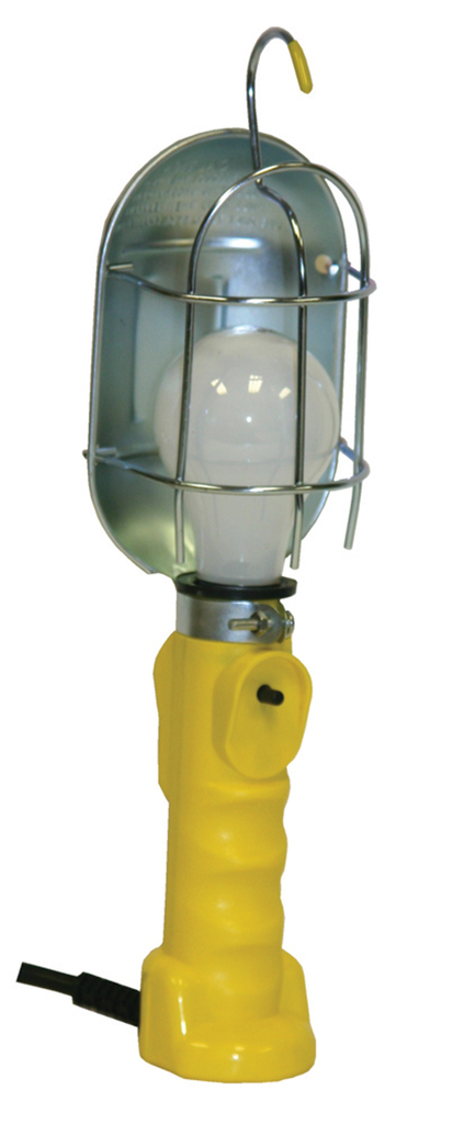 Incandescent Work Light; 50'; 16/3 Metal Cage - Apex Tool & Supply