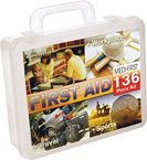 136 Pc. Multi-Purpose First Aid Kit - Apex Tool & Supply