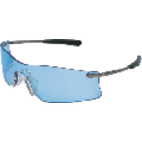 Safety Glasses - Light Blue - Anti-Fog Lens - Metal T4 Style - Apex Tool & Supply