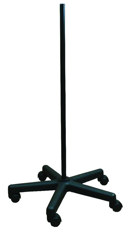 40.5" Weighted Floor Stand - 5 Caster Wheels - Apex Tool & Supply