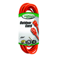 Extension Cord - 25' Medium Duty 1-Outlet (Outdoor Style) - Apex Tool & Supply