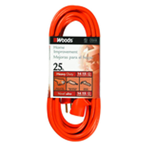 Extension Cord - 25' HD 1-Outlet (Outdoor Style) - Apex Tool & Supply