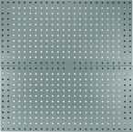 Two-Panel Steel Toolboard System -Gray - Apex Tool & Supply