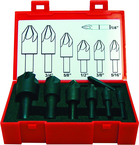 5 PC SET 82 DEG 6FL CARB CSINK - Apex Tool & Supply