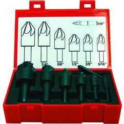 5 PC SET 82D 6FL CARB CSINK - Apex Tool & Supply
