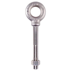 Plain Pattern Nut Eye Bolt - 35/8″-11 Thread Size, 1 3/8″ Eye Diameter - Apex Tool & Supply