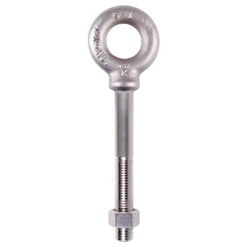 Plain Pattern Nut Eye Bolt - 3/4″-10 Thread Size, 1 1/2″ Eye Diameter - Apex Tool & Supply