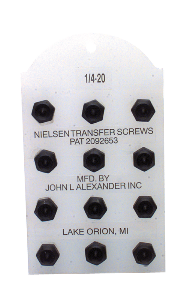 Nielsen Transfer Screw -- 3/8-24 (Set of 12) - Apex Tool & Supply